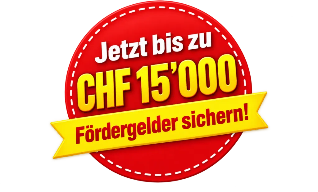 Badge: Fördergelder für Wärmepumpen im Kanton Zürich