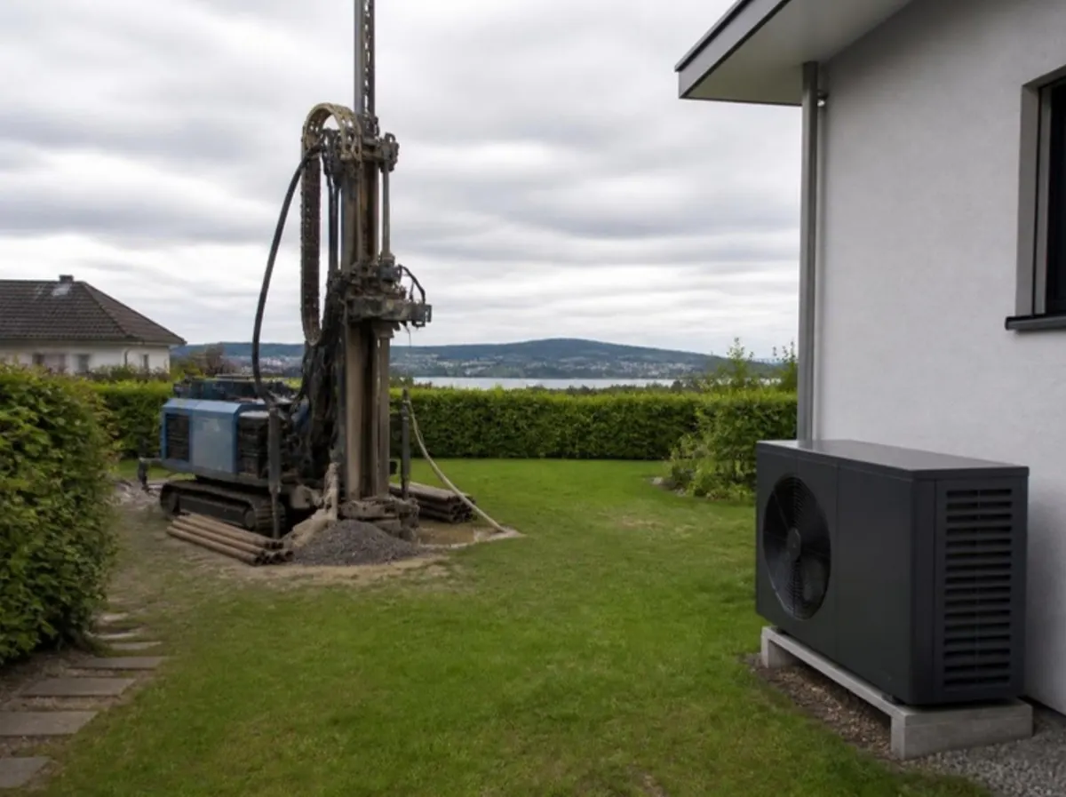 Erdsondenbohrung und Luft-Wasser-Wärmepumpe im Vergleich